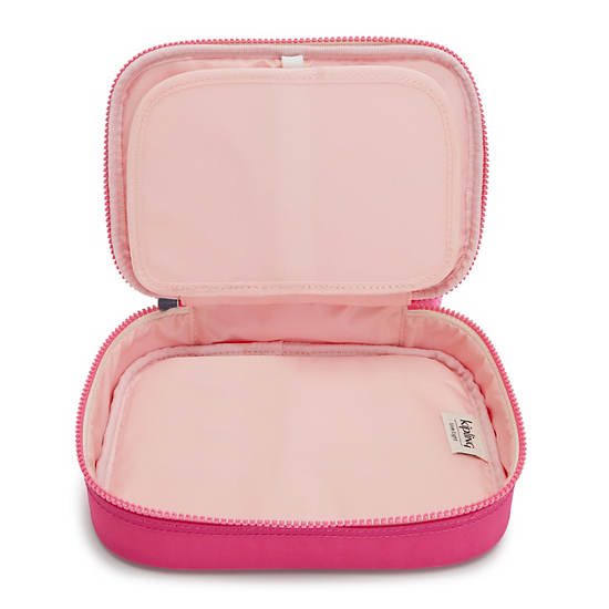 Kipling 100 Pens Klassieke Case Tassen Roze | België 1186IL